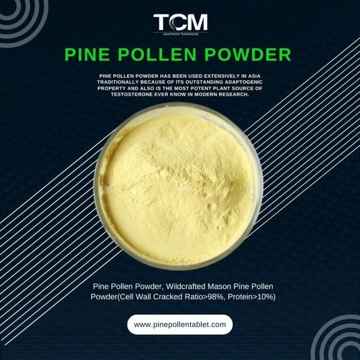 pine pollen in history record