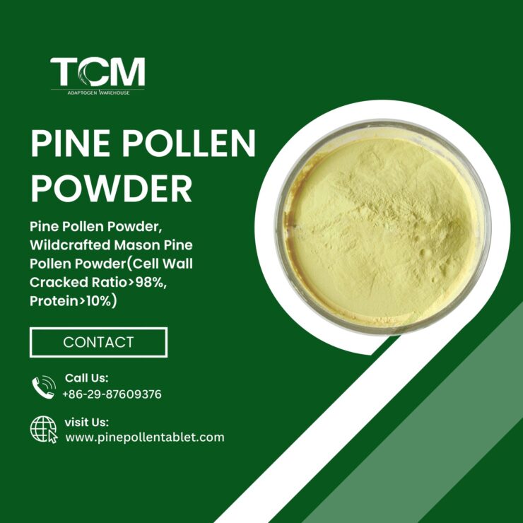 how pine pollen is collected